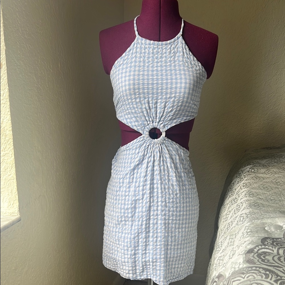 Sim & Sam halter dress